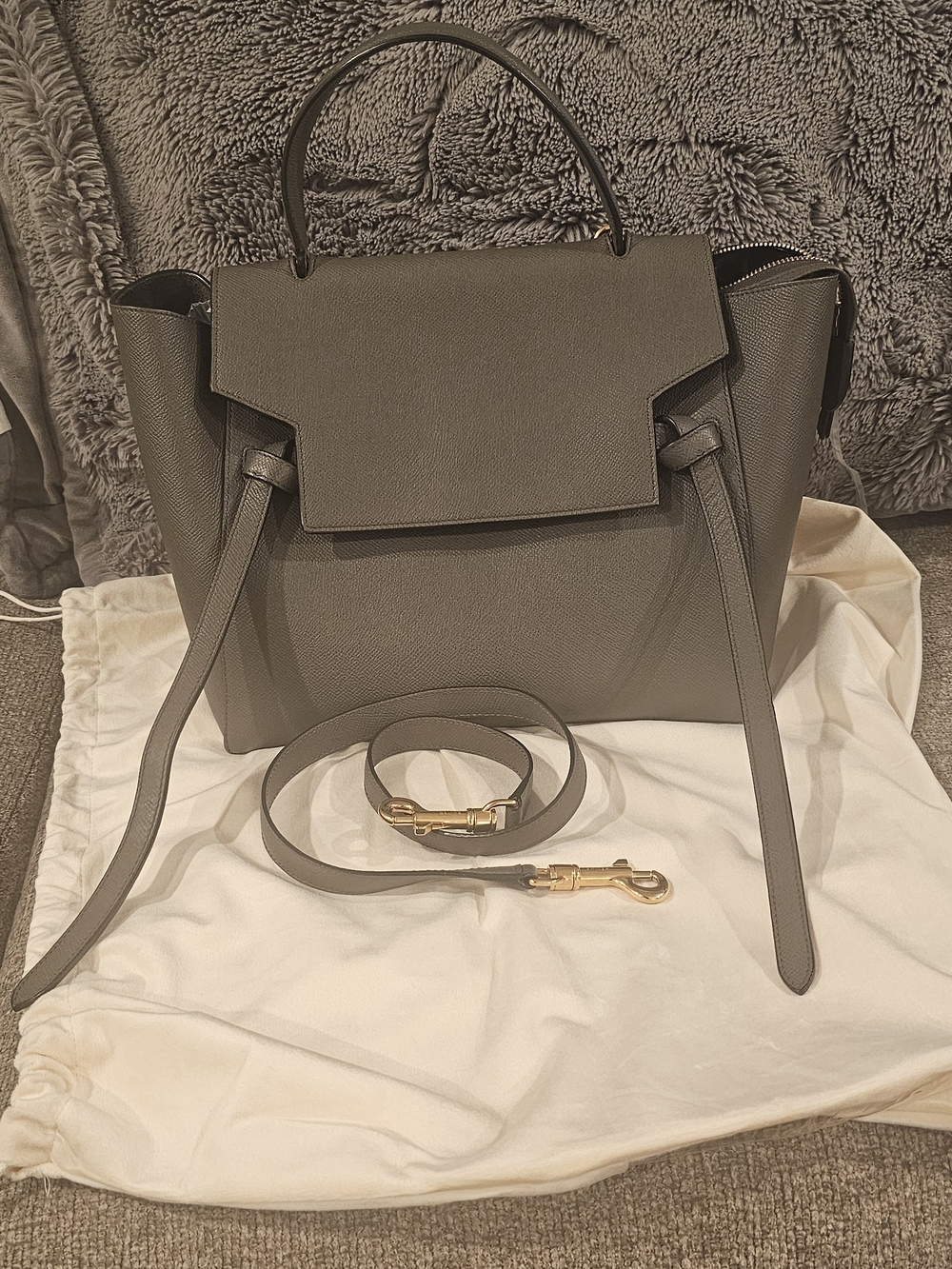 Celine MINI Belt Bag Gray - Picture 10 of 17